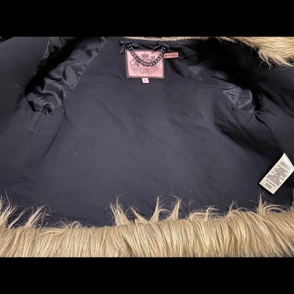Authentic Juicy Couture faux fur jacket - Picture 4 of 9